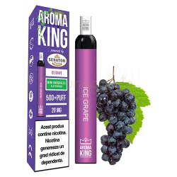 Vape unica folosinta, Tigara unica folosinta AK by Senator Ice Grape (500) 20 mg, TuburiAparate.ro