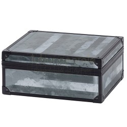 Humidor trabucuri, 920052 Humidor Trabucuri Angelo Grey, TuburiAparate.ro