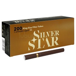Tuburi Tigari Silver Star XL Carbon-Copper (24 mm) 200 Tuburi  Tigari, Tuburi Tigari Silver Star XL Carbon-Copper (24 mm) 200, TuburiAparate.ro
