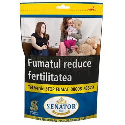 Tutun pentru injectat tigari, Tutun Senator Blue 135g, TuburiAparate.ro