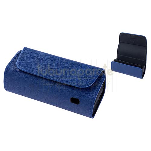 Husa IQOS Blue Husa pentru IQOS confectionata din piele ecologica