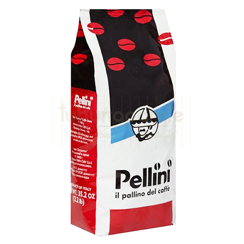 Cafea boabe Pellini Break Rosso (1 kg) Punga cu 1 kg de cafea boabe, aroma de caramel, origine Italia, Pellini Break Rosso