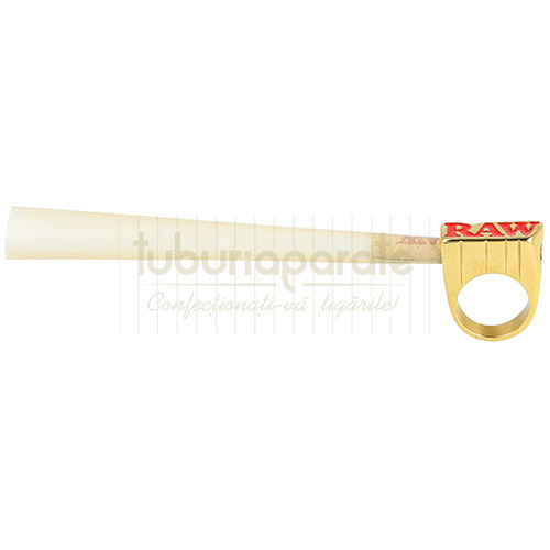 RAW Gold Ring 24K (11) Suport pentru conuri suflat cu aur de 24K RAW Gold Ring (11)