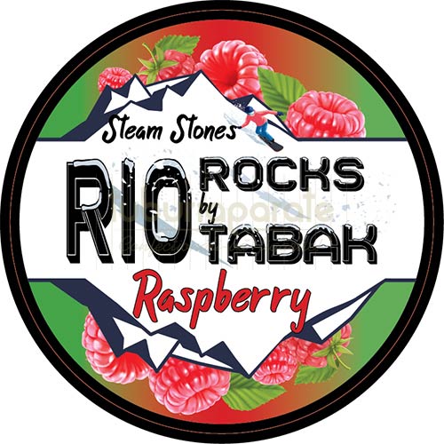 Aroma narghilea RIO Rocks Zmeura (100g) Aroma narghilea ieftine - Recipient cu 100 grame de pietre aromate pentru narghilea RIO Rocks by RioTabak Zmeura - TuburiAparate.ro