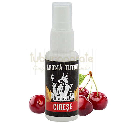 Arome tutun RioTabak Cirese 30 ml Recipient cu arome pentru tutun natural cu aroma de cirese marca RioTabak