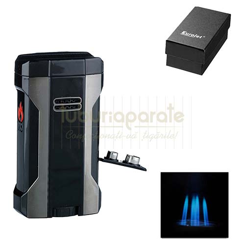 Bricheta trabucuri WinJet (punch) Bricheta premium pentru trabucuri cu punch si suport trabucuri inclus marca WinJet