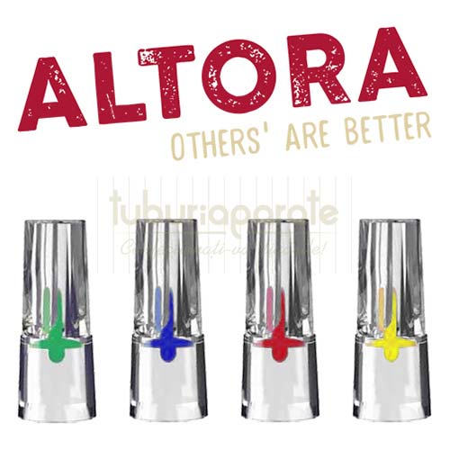 Filtre anti-nicotina Altora Regular (8 mm) Pachet cu 30 de filtre pentru reducerea nicotinei si a gudronului din tigarete Altora Regular (8 mm)