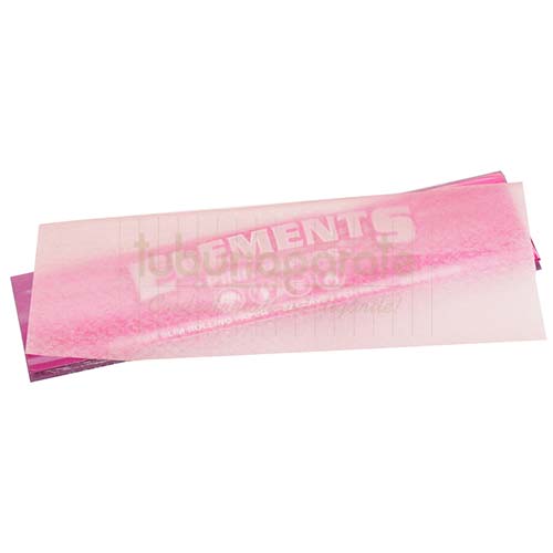 Foite Rulat Tutun Elements Pink KS Slim Pachet cu 32 de foite pentru rulat roz de dimensiune king size slim Elements Pink