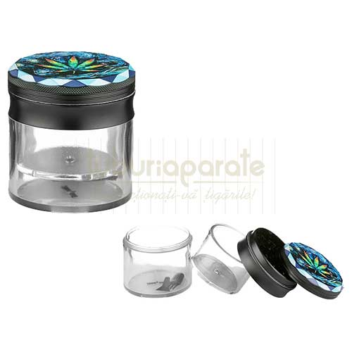 Grinder Dreamliner 100 Grinder transparent pentru maruntit tutun de vanzare Dreamliner 10