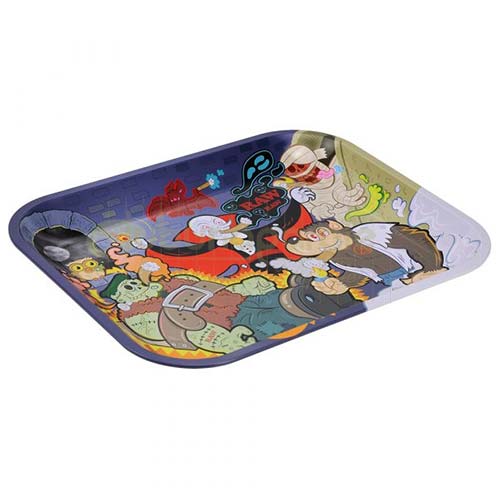 Tava de rulat RAW Monster Big (34 x 27,5 cm) Tava metalica pentru rulat tutun si tigari marca RAW editie Monster (34 x 27,5 cm)