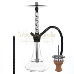 Narghilele, Narghilea Aladin Alux Silver (Mod.3) 48 CM, TuburiAparate.ro