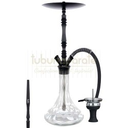 Narghilele, Narghilea Aladin Alux Admiral White 62 CM, TuburiAparate.ro