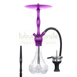 Narghilele, Narghilea Aladin Admiral Purple 50 CM, TuburiAparate.ro