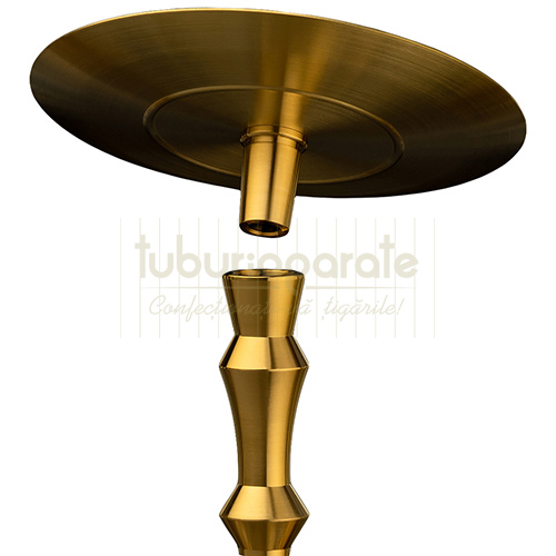 Narghilea Aladin MVP 360 Gold Red 36 CM Narghilea pentru fumat cu un furtun cu inaltimea de 36 cm Aladin MVP 360 Gold Red