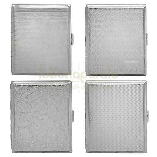Tabachera Tigari Fummo Metal X4 Tabachera metalica cu exterior din metal pentru tigari marca Fummo