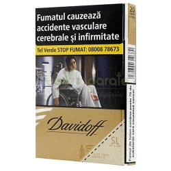 Davidoff District Gold Slim SL-Line (20) Tigarete, Davidoff District Gold Slim SL-Line (20), TuburiAparate.ro