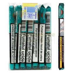 Tigari de Foi Candlelight Green Filter 77g (menta) 50 Candlelight - Tigari de Foi Candlelight Green Filter 77g (menta) 50