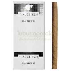 Tigari de foi fara filtru, Tigari de Foi Cohiba White Club 30g (10), TuburiAparate.ro