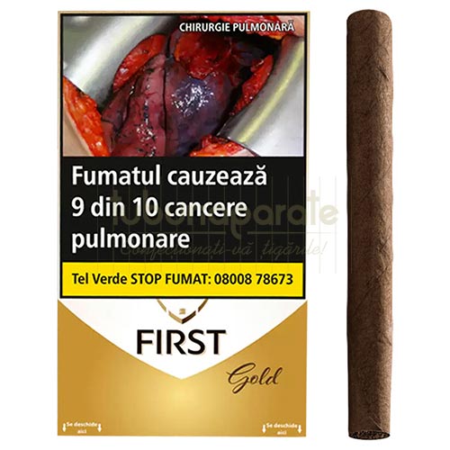 Tigari de Foi First Gold 45g (5) Tigari de Foi First Gold 45g (5)