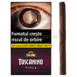 Toscanello - Tigari de foi Toscanino Viola 38g (cirese) 10