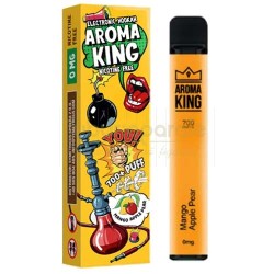 Vape unica folosinta, Narghilea electronica fara nicotina Aroma King Mango Apple (700) 0 mg, TuburiAparate.ro