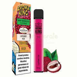 Mini narghilea AK by Senator Lychee Ice (20 mg) 700 pufuri