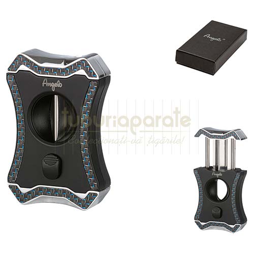 Cutter trabuc Angelo V-Cut Cutter pentru taiat trabucuri in V marca Angelo