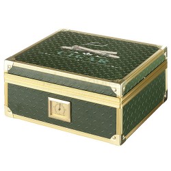 920051 Humidor Trabucuri Angelo Green