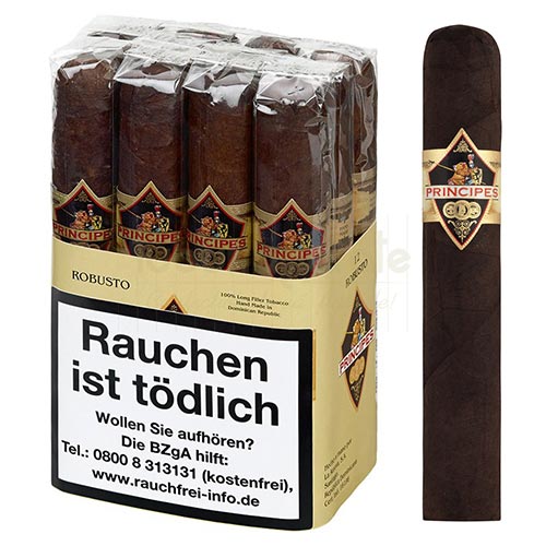 Trabucuri AURORA Principes Maduro Robusto 12 Pachet cu 12 trabucuri Aurora Principes Maduro Robusto ambalate individual