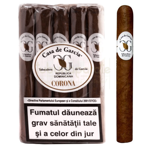 Trabucuri Casa de Garcia Corona Maduro (10) Pachet cu 10 Trabucuri Casa de Garcia Corona Maduro de tarie medie