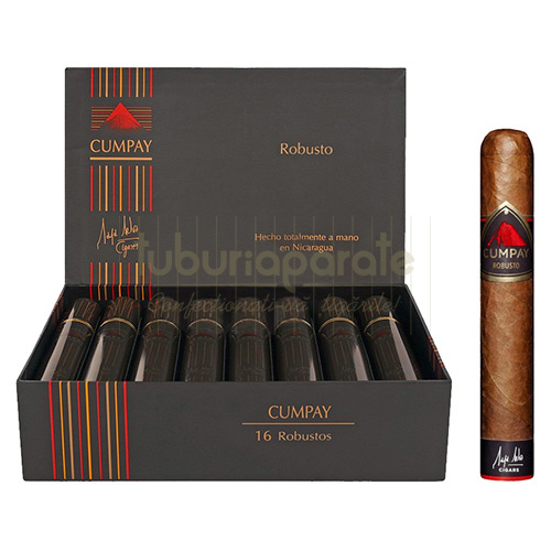 Cutie din lemn cu 16 trabucuri de vanzare Cumpay Robusto Tub