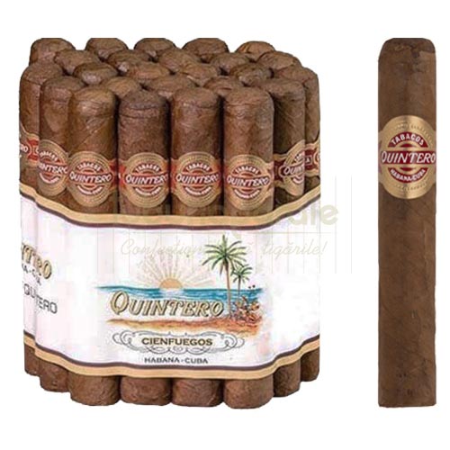 Trabucuri Quintero Petit Quintero (25) Pachet cu 25 de trabucuri cubaneze confectionate manual Quintero Petit Quintero