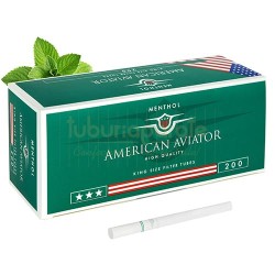 Tuburi Tigari American Aviator Menthol 200 American Aviator - Tuburi Tigari American Aviator Menthol 200