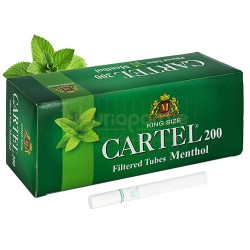 Tuburi Tigari Cartel Menthol 200 Tuburi  Tigari, Tuburi Tigari Cartel Menthol 200, TuburiAparate.ro