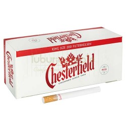 Tuburi Tigari Chesterfield Red 200 Tuburi  Tigari, Tuburi Tigari Chesterfield Red 200, TuburiAparate.ro
