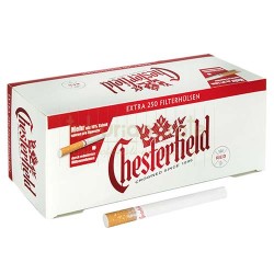 Tuburi Tigari Chesterfield Red Extra (25 mm) 250 Tuburi  Tigari, Tuburi Tigari Chesterfield Red Extra (25 mm) 250, TuburiAparate.ro