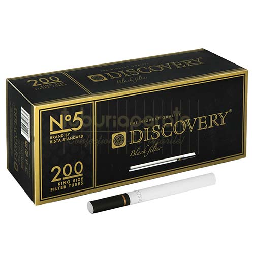 Tuburi Tigari Discovery Gold 200 Tuburi tigari Discovery Gold in cutie de 200 tuburi