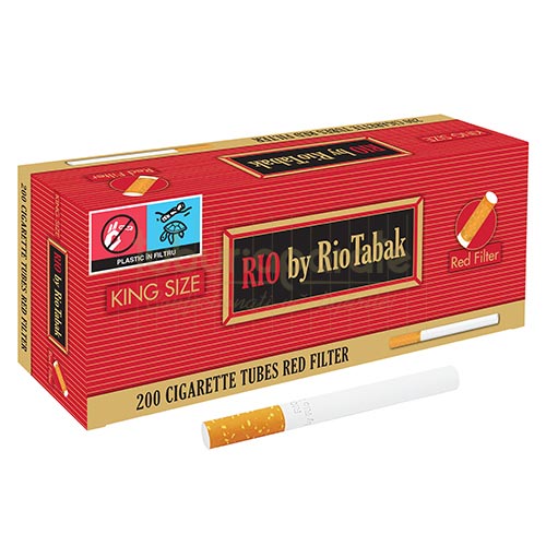 Tuburi Tigari RIO Red by RioTabak (200) Tuburi Tigari RIO Red by RioTabak (200)