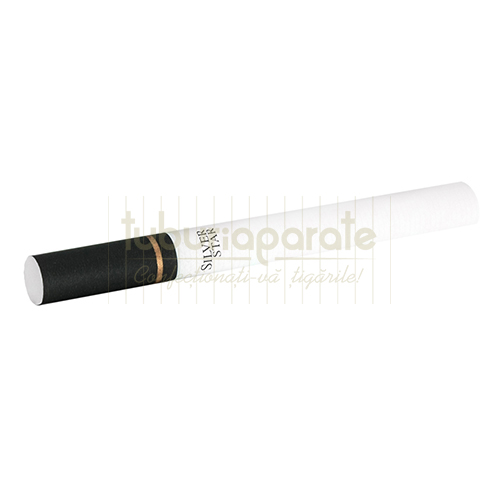 Tuburi Tigari Silver Star Black XL Carbon-Activ (24 mm) 200 Tuburi Tigari Silver Star Black XL Carbon-Activ (24 mm) 200