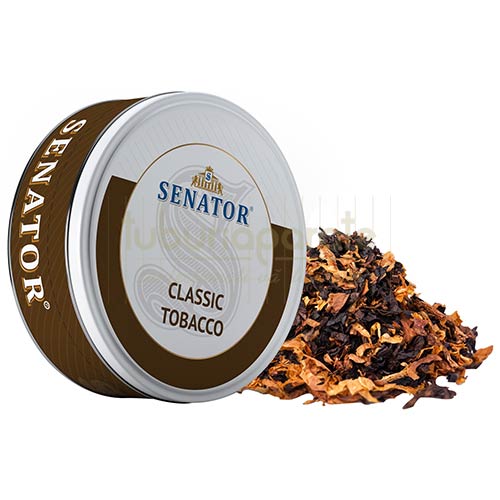 Pouch nicotina Senator Classic Tobacco (8 mg/pouch) Recipient cu 20 de pliculete cu nicotina cu aroma de tutun, tarie tare marca Senator