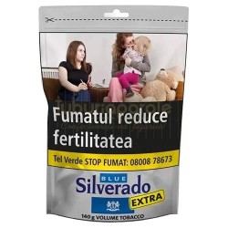 Tutun pentru injectat tigari, Tutun Silverado Blue Volume 140g, TuburiAparate.ro