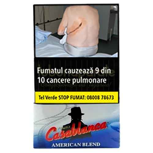 Tutun Casablanca American Blend 30g Plic cu 30 grame de tutun pentru rulat tigari Casa Blanca American Blend
