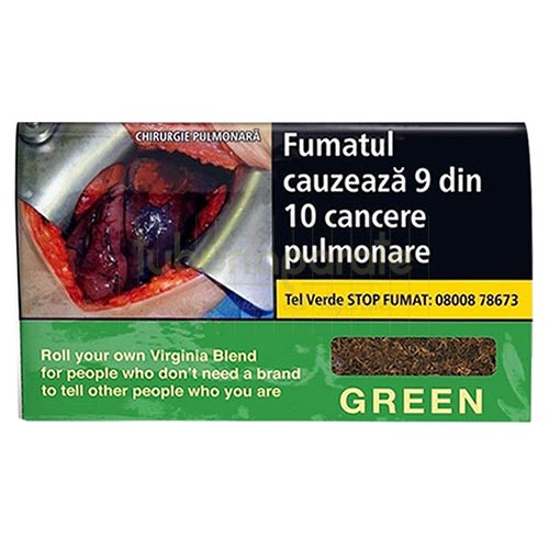 Tutun Mac Baren Green Virginia 30g Tutun pentru rulat tigari Mac Baren Green Virginia 30g