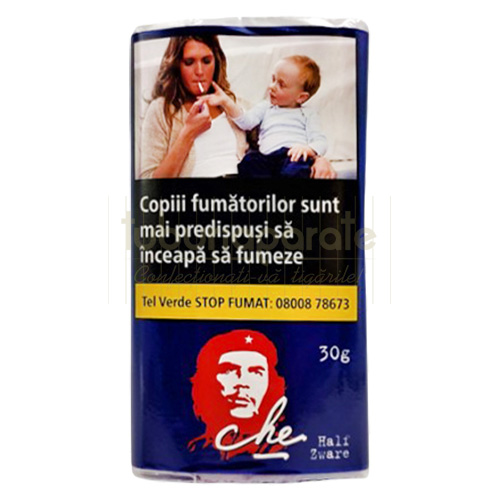 Tutun CHE Blue Halfzware 30g Pachet cu 30 grame de tutun pentru rulat CHE Blue Halfzware