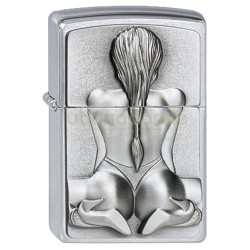 167780 Bricheta Zippo Kneeling Girl