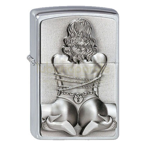 167790 Bricheta Zippo Bondage Girl Bricheta originala de vanzare pe benzina Zippo editie Bondage Girl