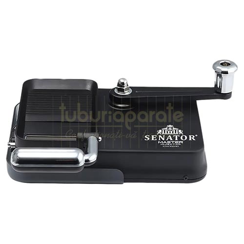 Aparat Injectat Senator Master Regular (8 mm) cu Manivela Aparat injectat tutun pentru tuburi tigari standard de 8 mm cu manivela Senator Master