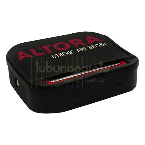 Rolling Box Altora Black Reglabil (70 mm) Rolling box reglabil pentru rulat tutun confectionat din metal Altora Black