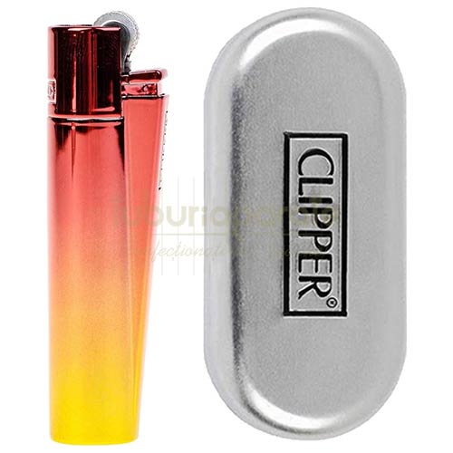 Bricheta Clipper 10 Sunset Gradient (metalica) Bricheta reincarcabila cu gaz Clipper editie Sunset Gradient