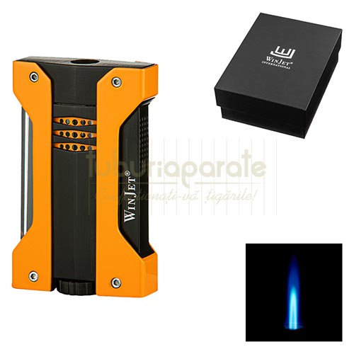 310062 Bricheta Trabuc WinJet Yellow Bricheta cu arzator pentru aprins trabucurile marca WinJet Yellow